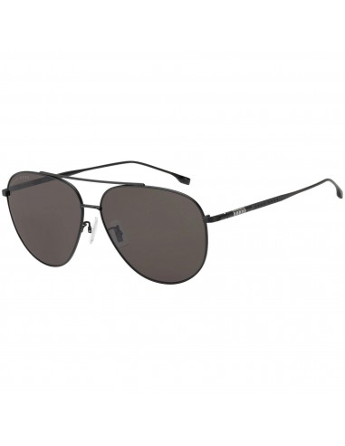 Hugo Boss Men's Sunglasses - Matte Black Stainless Steel Frame | BOSS 1296/F/S 0003 IR ou a consommer sur place