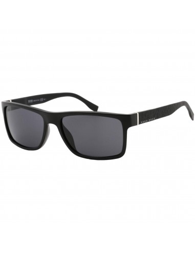 Hugo Boss Men's Sunglasses - Full Rim Matte Black Rectangular Frame | 0919/S 0DL5 00 de la marque