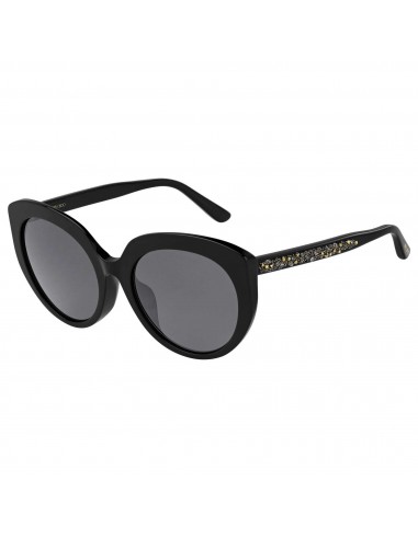 Jimmy Choo Women's Sunglasses - Black Cat Eye Frame Grey Lenses | ETTY/F/S 0807 IR 2 - 3 jours ouvrés.