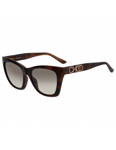 Jimmy Choo Women's Sunglasses - Dark Havana Cat-Eye Frame | Rikki/G/S 0086 HA 2023