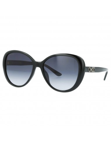 Jimmy Choo Women's Sunglasses - Black Frame Grey Shaded Lenses | AMIRA/G/S 0807 9O pas cher chine