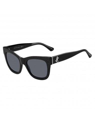 Jimmy Choo Women's Sunglasses - Glitter Black Square Acetate Frame | JAN/S 0DXF en ligne