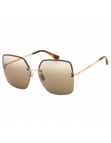 Jimmy Choo Women's Sunglasses - Square Rimless Brown Gradient Lens | TAVI/S 001Q Dans la société mordern