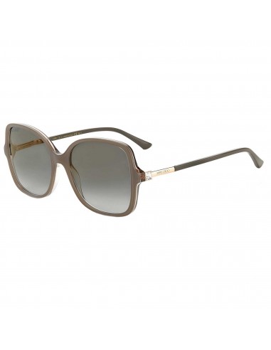 Jimmy Choo Women's Sunglasses - Crystal Nude Butterfly Acetate Frame | JUDY/S 079U FQ À commander