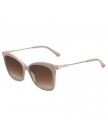 Jimmy Choo Women's Sunglasses - Crystal Nude Cat-Eye Acetate Frame | MACI/S 022C HA store