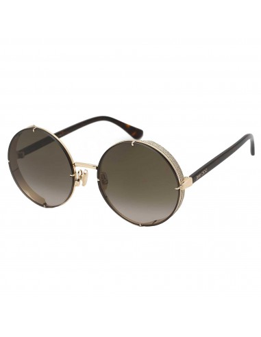 Jimmy Choo Women's Sunglasses - Brown Lenses Havana Gold Round Frame | LILO/S 0QUM Pour