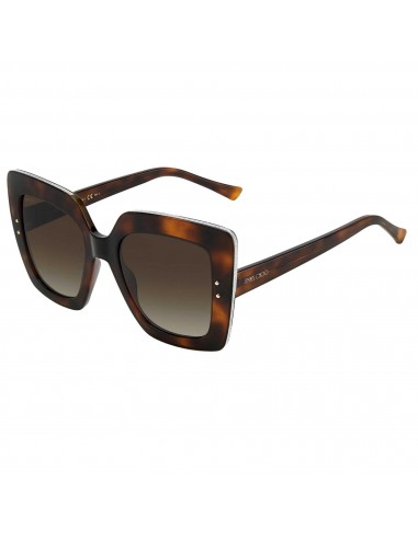 Jimmy Choo Women's Sunglasses - Brown Gradient Lens Havana Frame | AURI/G/S 0086 HA en ligne des produits 