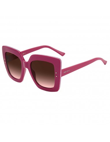 Jimmy Choo Women's Sunglasses - Fuchsia Frame Brown Pink Lenses | AURI/G/S 0MU1 M2 français