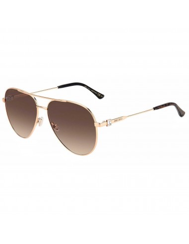 Jimmy Choo Women's Sunglasses - Gold Copper Frame Brown Lenses | OLLY/S 0DDB HA acheter