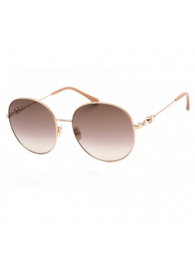 Jimmy Choo Women's Sunglasses - Gold Nude Round Metal Frame | BIRDIE/S 0BKU HA de l' environnement