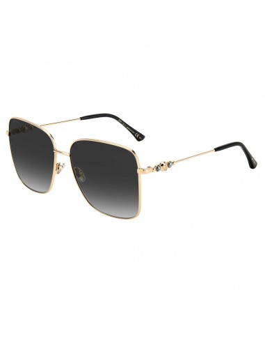 Jimmy Choo Women's Sunglasses - Black Gold Square Metal Frame | HESTER/S 02M2 9O prix pour 