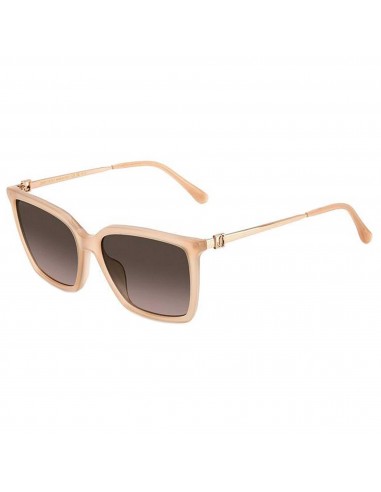 Jimmy Choo Women's Sunglasses - Acetate Nude Rectangular Frame | TOTTA/G/S 0FWM HA solde