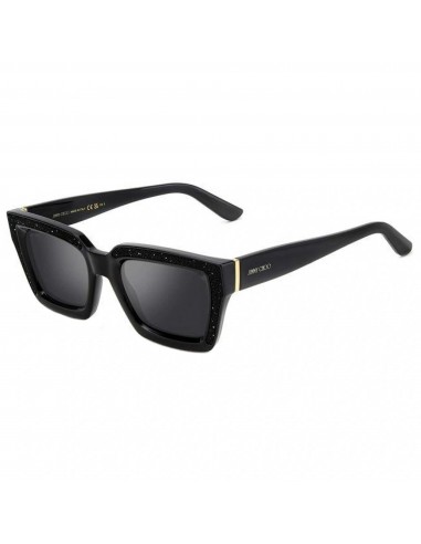 Jimmy Choo Women's Sunglasses - Black Frame Silver Mirror Lenses | MEGS/S 0807 T4 50% de réduction en Octobre 2024