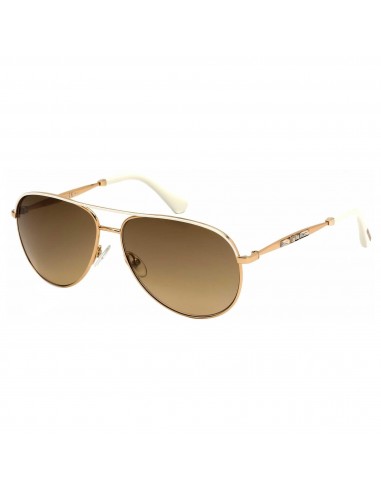 Jimmy Choo Unisex Sunglasses - Rose Gold and Ivory Plastic Frame | Jewly/S 0150 00 hantent personnes