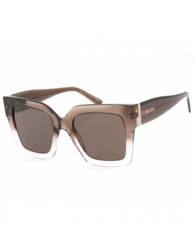 Jimmy Choo Women's Sunglasses - Brown Nude Square Acetate Frame | EDNA/S 008M 70 livraison gratuite