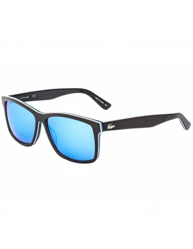 Lacoste Men's Sunglasses - Full Rim Brown and Blue Rectangular Shape Frame | L705S 234 pas cher 