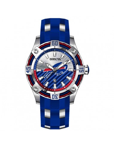 Invicta Men's Watch - NFL Buffalo Bills Quartz Blue and Silver Tone Strap | 42074 Comparez plus de prix