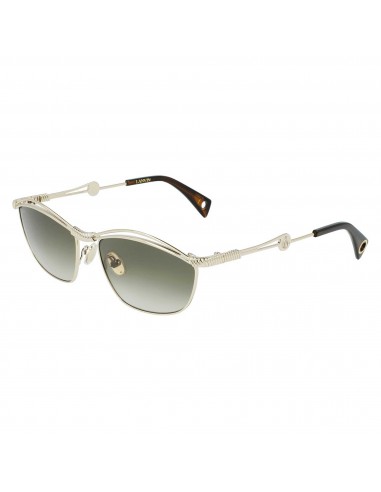 Lanvin Women's Sunglasses - Gradient Khaki Lens Full Rim Irregular Frame | LNV111S 734 outlet