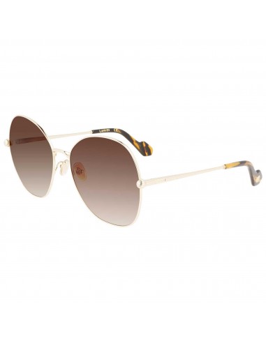 Lanvin Women's Sunglasses - Gradient Brown Lens Gold Metal Full Rim | LNV119S 740 france