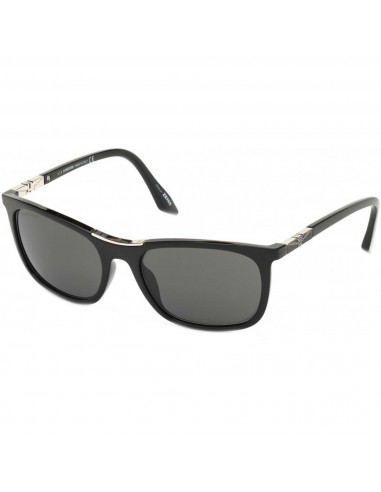 Longines Men's Sunglasses - Smoke Lens Rectangular Full Rim Frame | LG0002-H 01A les muscles