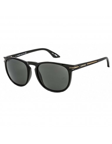 Longines Men's Sunglasses - Fixed Nose Pads Shiny Black Plastic Frame | LG0006-H 01A En savoir plus