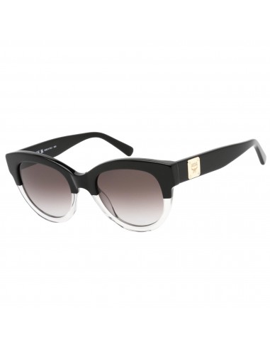 MCM Women's Sunglasses - Acetate Black/Grey Cat Eye Grey Gradient Lens | MCM608S 003 les muscles