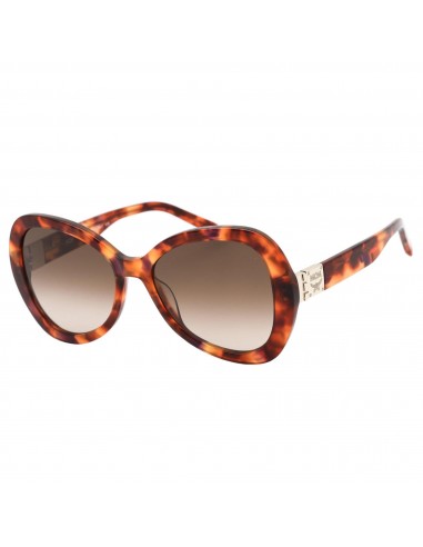 MCM Women's Sunglasses - Brown Gradient Lens Red Havana Acetate Frame | MCM695SE 239 livraison et retour toujours gratuits