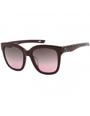 MCM Women's Sunglasses - Wine/Black Visetos Acetate Full Rim Frame | MCM697SLA 618 livraison gratuite