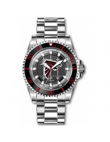 Invicta Men's Quartz Watch - NFL Atlanta Falcons Black and Red Dial Bracelet | 43332 hantent personnes