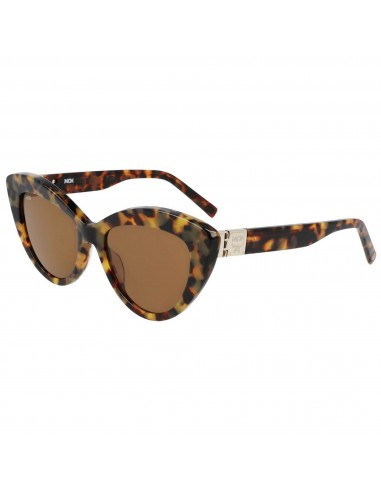 MCM Women's Sunglasses - Zyl Havana Cat Eye Full Rim Frame Brown Lens | MCM702S 214 la livraison gratuite