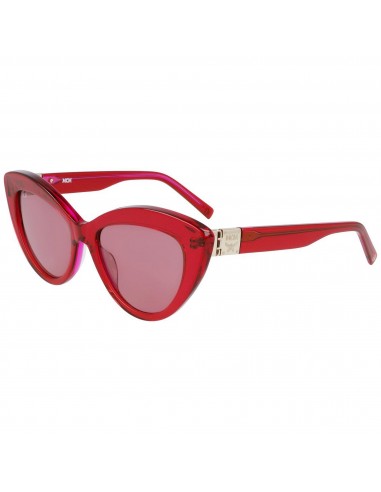 MCM Women's Sunglasses - Fucsia Lens Red Zyl Cat Eye Full Rim Frame | MCM702S 619 une grave pollution 