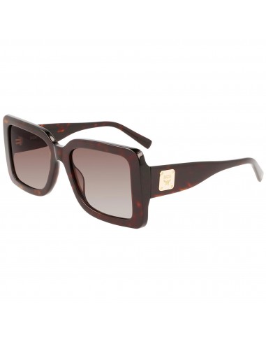 MCM Women's Sunglasses - Brown Gradient Lens Square Dark Havana Frame | MCM711S 223 du meilleur 