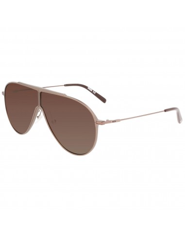 MCM Men's Sunglasses - Brown Gradient Lens Semi Matte Grey Shield | MCM502S 022 Profitez des Offres !