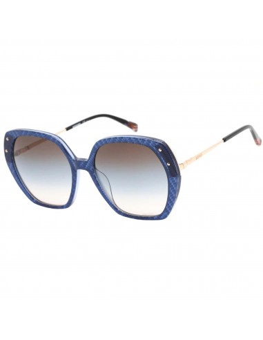 Missoni Women's Sunglasses - Gradient Blue Brown Lens Oversized | MIS 0025/S 0PJP 98 Voir les baskets