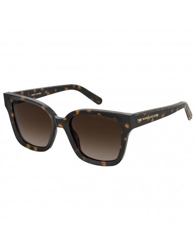 Marc Jacobs Women's Sunglasses - Havana Acetate Full Rim Square Frame | 458/S 9N4/LA Les magasins à Paris