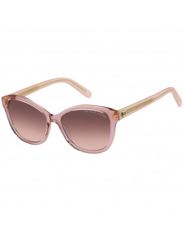 Marc Jacobs Women's Sunglasses - Peach Acetate Frame Fixed Nose Pads | 554/S 0733 3X Pour