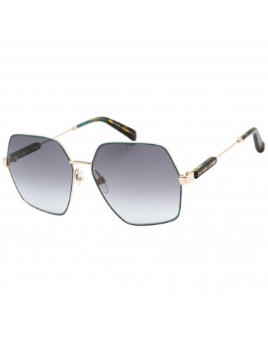 Marc Jacobs Unisex Sunglasses - Metal Frame Grey Blue Shaded Lens | 575/S 0OGA GB de l' environnement