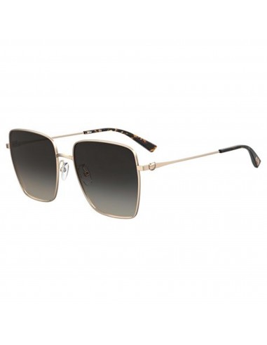 Moschino Women's Sunglasses - Rose Gold Tone Metal Frame Square | MOS072/G/S 0000 9O pas chere