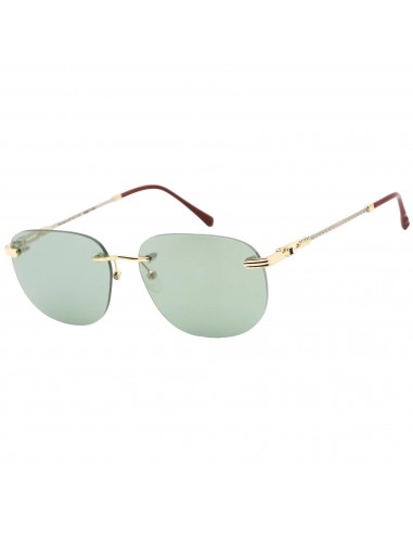 Porta Romana Women's Sunglasses - Green Gradient Lens Oval Shape Frame | PR1009 100W brillant des détails fins