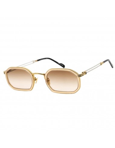 Porta Romana Unisex Sunglasses - Brown Lens Octagonal Metal Frame | Mod. 11 11A4 chez Cornerstreet bien 