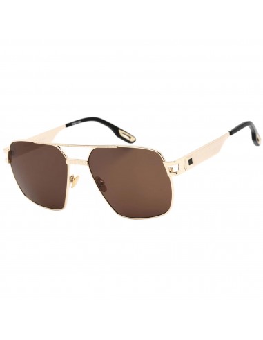 Porta Romana Men's Sunglasses - Brown Lens Aviator Shape | Porta Romana 503 Gold Les êtres humains sont 