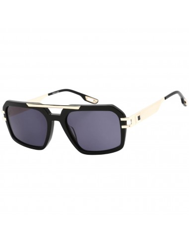 Porta Romana Men's Sunglasses - Grey Lens Square Shape Frame | PORTA ROMANA 550 Gold hantent personnes