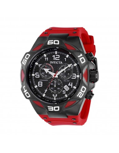 Invicta Men's Quartz Watch - Coalition Forces Chronograph Red and Black Strap | 36703 Fin de série