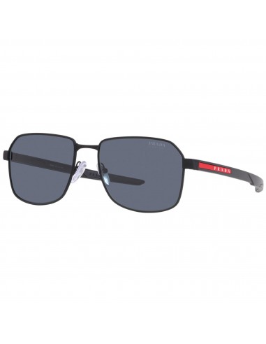 Prada Sport Men's Sunglasses - Linea Rossa Black Rubber Frame 0PS 54WS DG009R Venez acheter