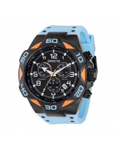 Invicta Men's Quartz Watch - Coalition Forces Chronograph Blue and Black Strap | 36704 une grave pollution 