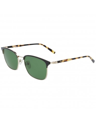 Salvatore Ferragamo Men's Sunglasses - Green Lens Black and Shiny Gold | SF180S 017 suggérées chez