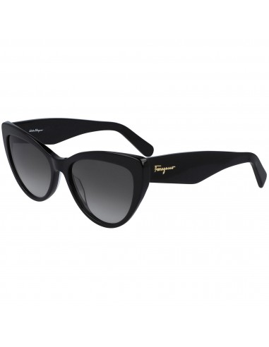 Salvatore Ferragamo Women's Sunglasses - Grey Gradient Lens Black Frame | SF930S 001 Les êtres humains sont 