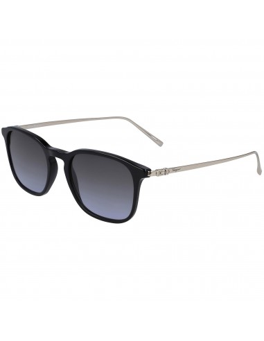 Salvatore Ferragamo Unisex Sunglasses - Grey Gradient Lens Black Frame | SF2846S 001 sur le site 