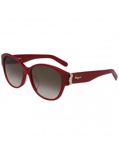 Salvatore Ferragamo Women's Sunglasses - Opaline Wine Full Rim Frame | SF974SA 653 2023