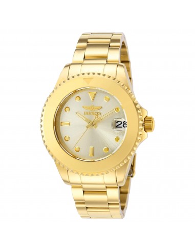 Invicta Women's Watch - Pro Diver Automatic Gold Tone Dial Bracelet | 38316 en linge